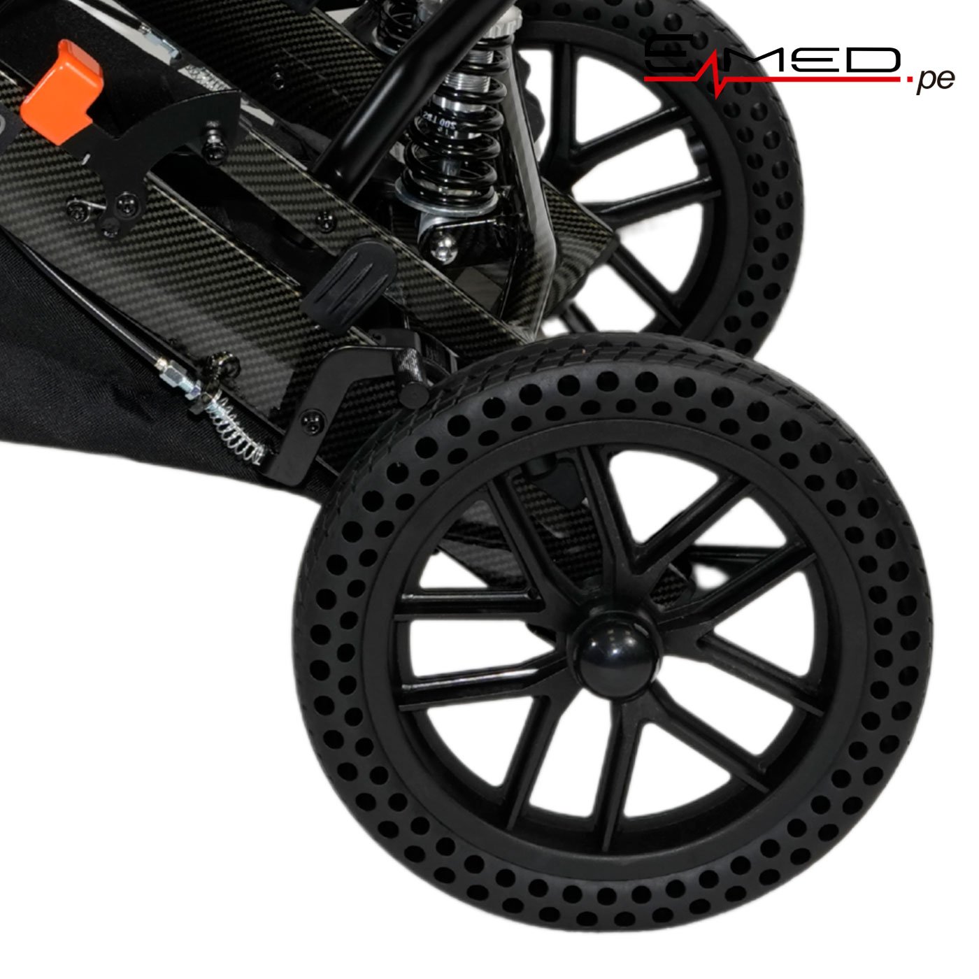 Silla de ruedas de Paseo Con amortiguación ComfortRide - Imagen 6