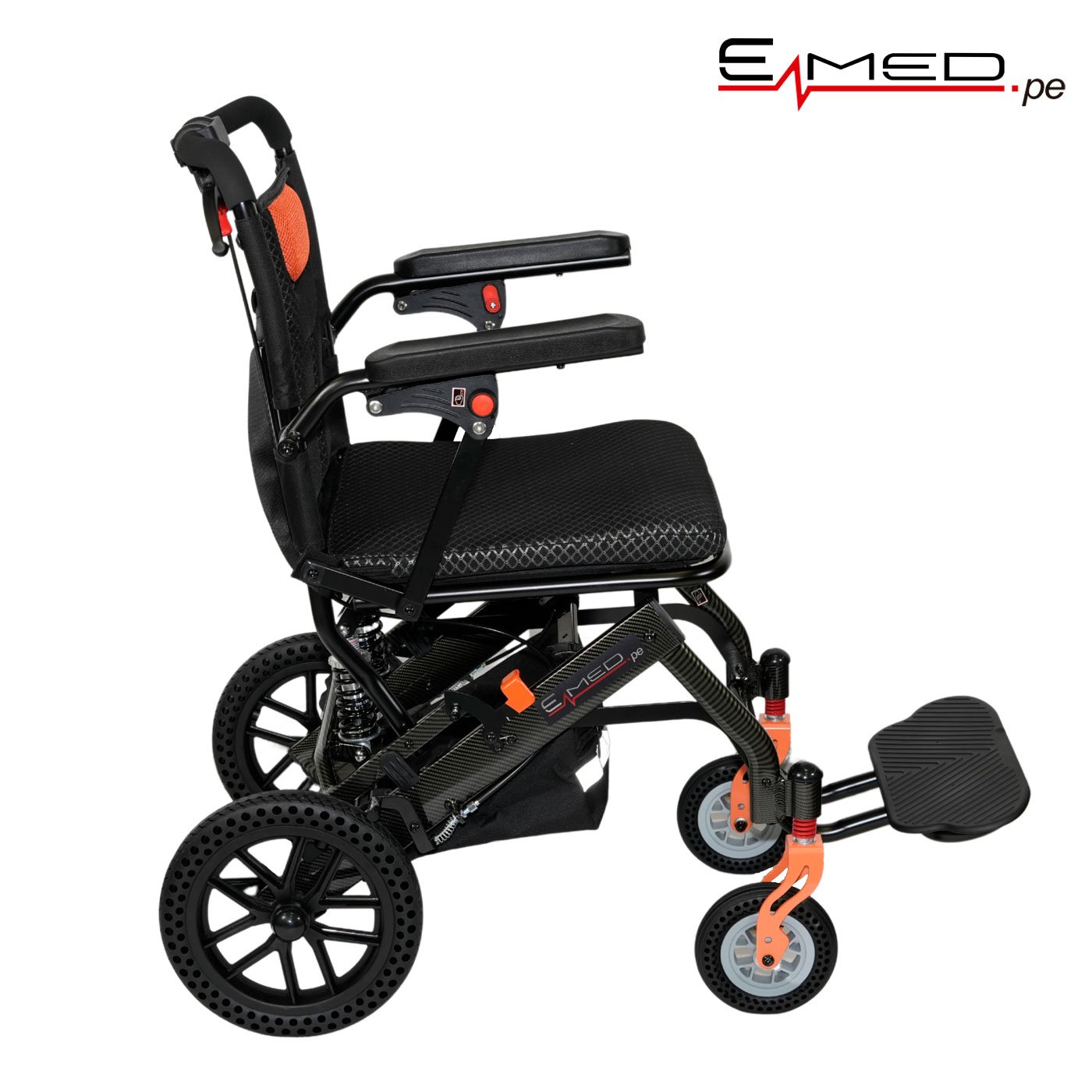 Silla de ruedas de Paseo Con amortiguación ComfortRide - Imagen 3