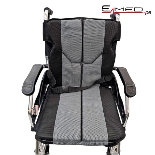 Cobertor acolchado para silla de ruedas Plomo - Imagen 2