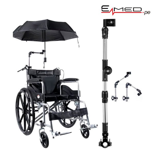 Soporte de paraguas para silla de ruedas