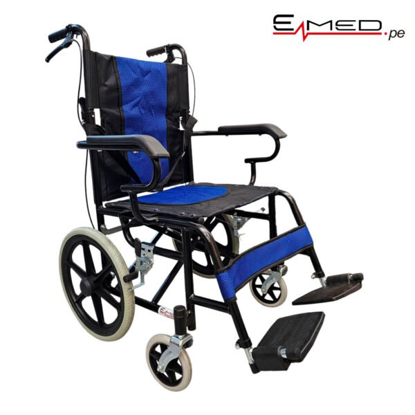 Silla de ruedas de paseo plegable
