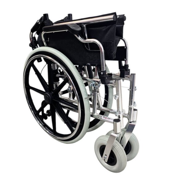 Silla De Ruedas De Aluminio Desmontable - Imagen 4